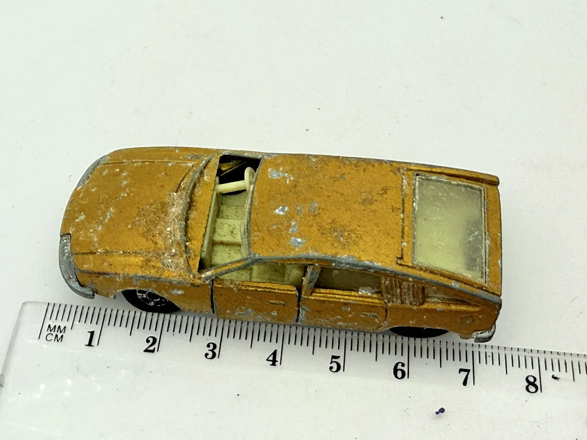 Bmc 1800 Pininfarina Matchbox Złoty 1:60 Made in Anglia – zdjęcie 7