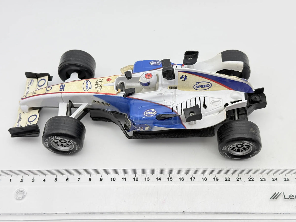 FORMUŁA 1 (Jak BMW SAUBER 2007), Super Speed 26, Biały, 1:24, Resoraki – zdjęcie 7