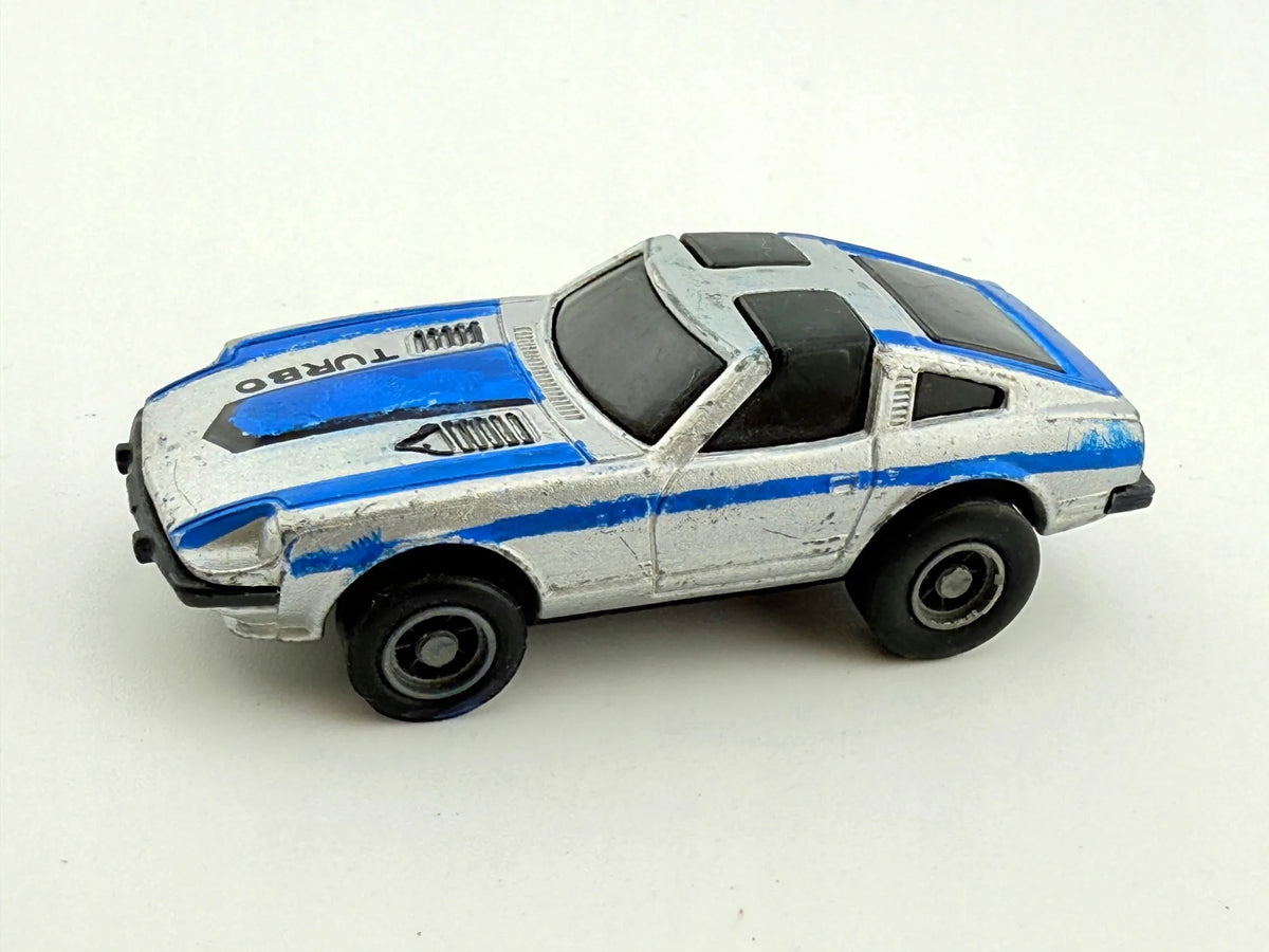 Datsun 280-ZX Zee Toys '80 Srebrny 1:64 Vintage Model – zdjęcie 7