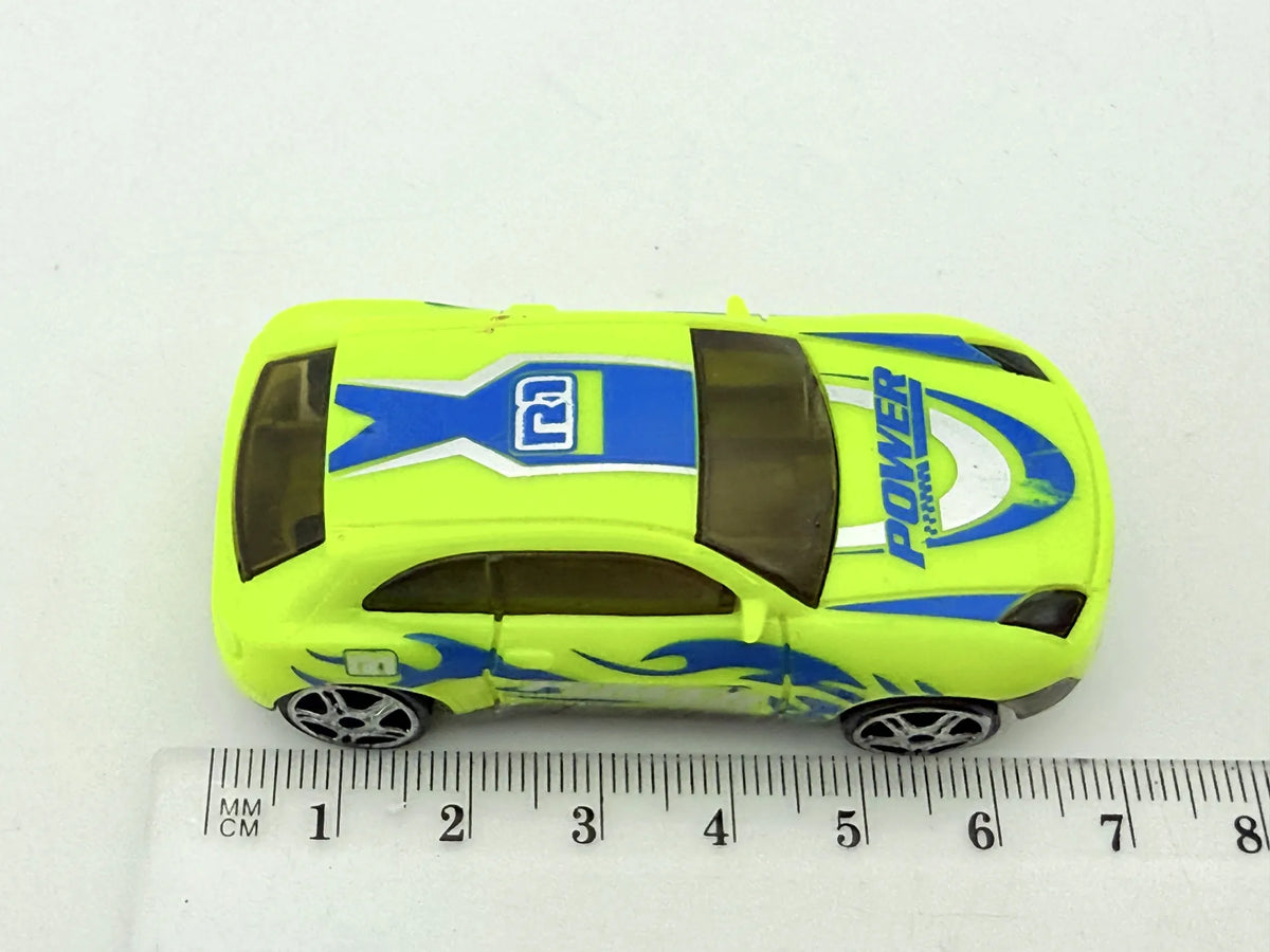 Power Concept Car, die cast resoraki, 1:60, żółty jaskrawy – zdjęcie 7