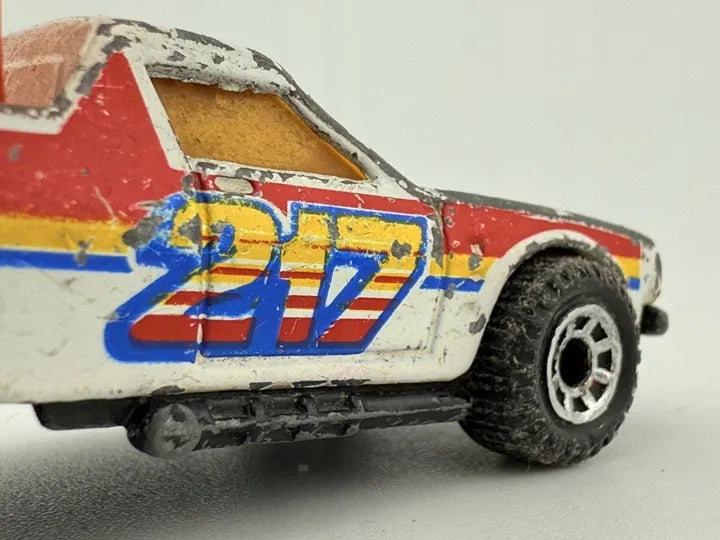 Toyota Hilux 4X4 Mainline Majorette Biały 1:57 Made in France – zdjęcie 7