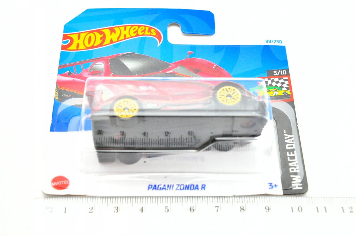 Pagani Zonda R HW RACE DAY Hot Wheels 2024 Czerwony 1:64 – zdjęcie 7