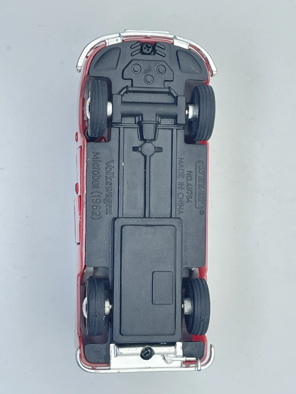 Volkswagen Microbus (1962), VW Greetings from Austria, Welly, Die cast 1:32 – zdjęcie 7