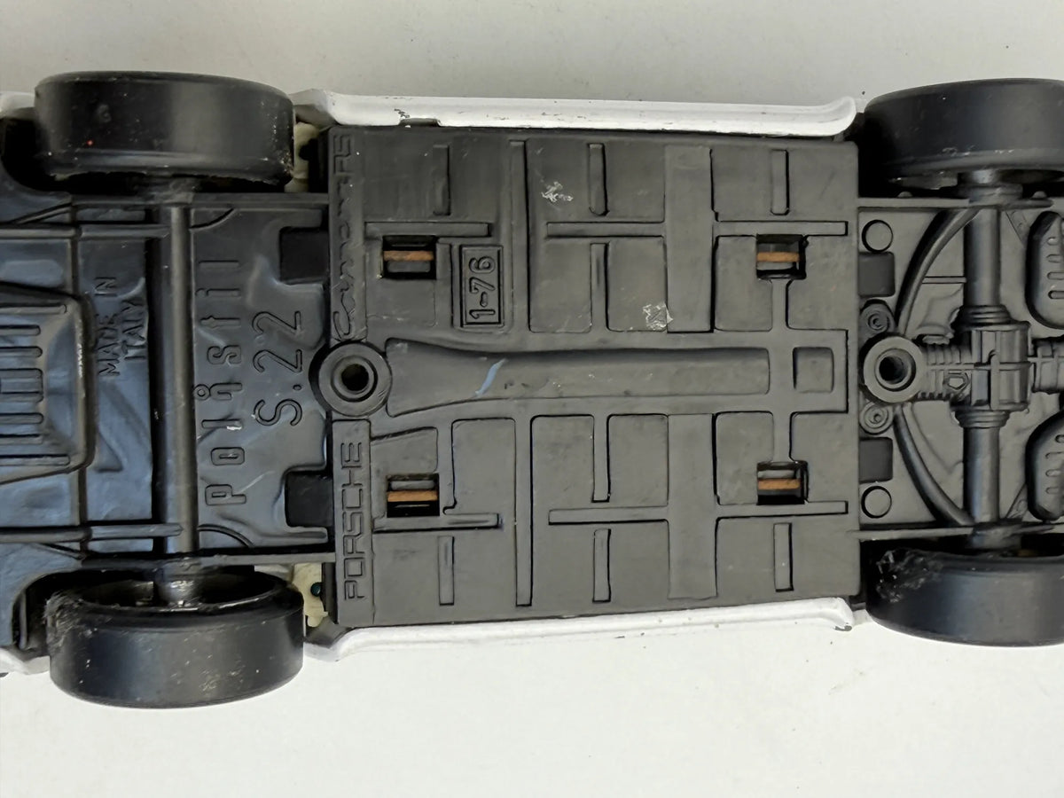 Porsche 911 Carrera Rs 2.7 Polizei Polistil 1979 Biały 1:26 Made in Italy – zdjęcie 7