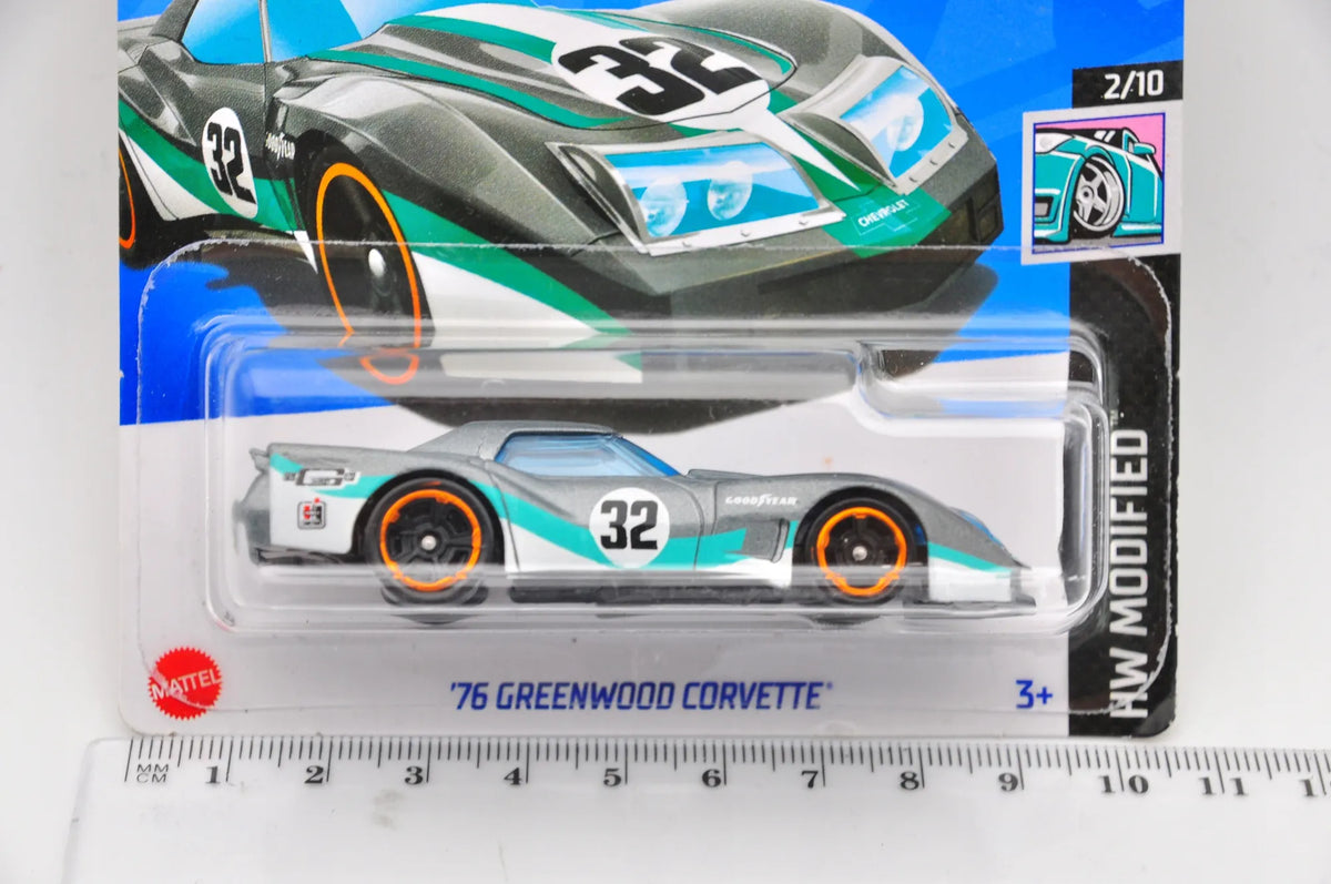 '76 GREENWOOD CORVETTE Hot Wheels 2024 Grafitowy 1:64 – zdjęcie 7