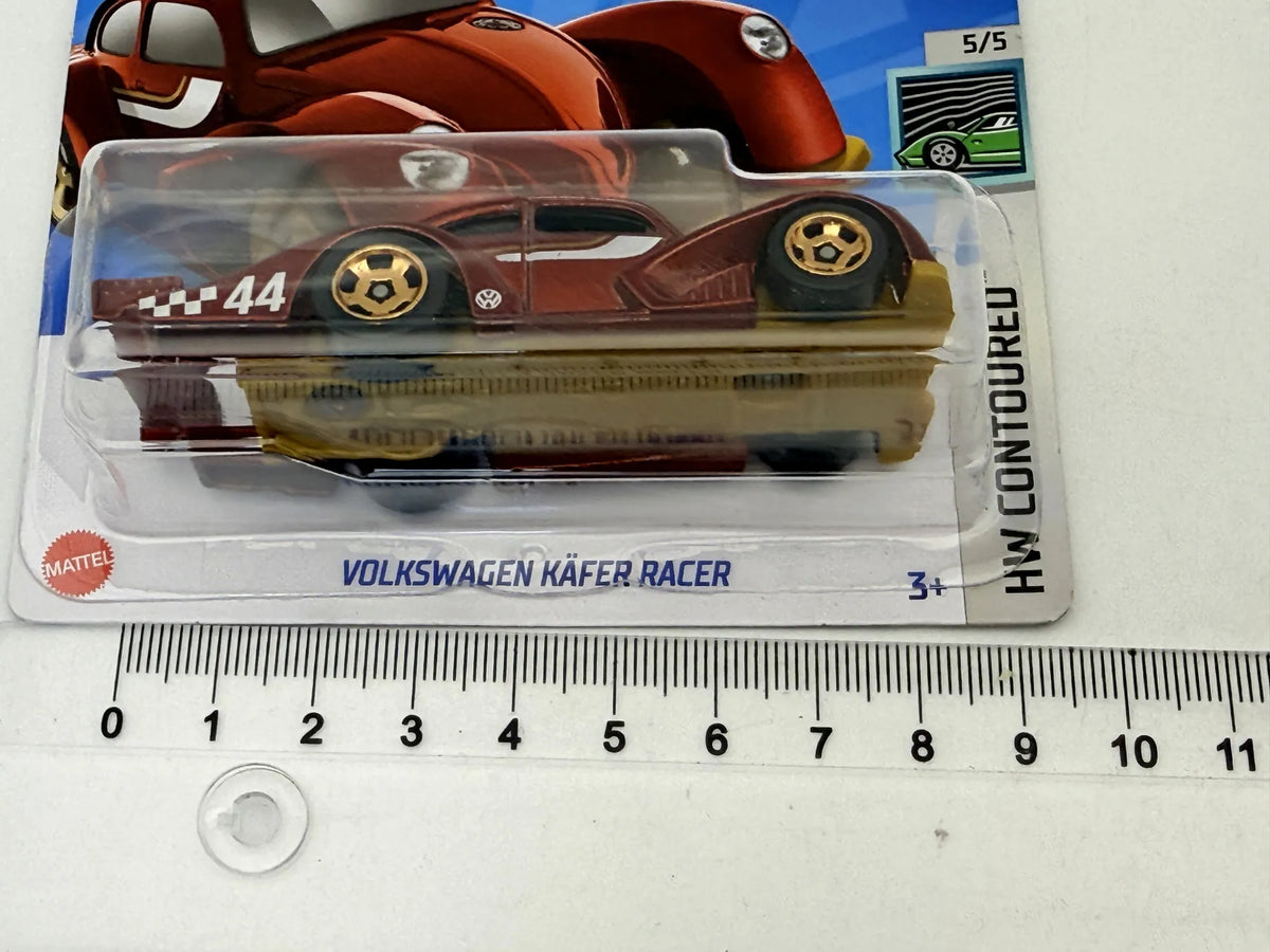 HW CONTOURED Mainline Hot Wheels 2022 Czerwony 1:64 – zdjęcie 7