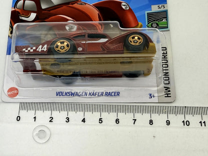 HW CONTOURED Mainline Hot Wheels 2022 Czerwony 1:64 – zdjęcie 7