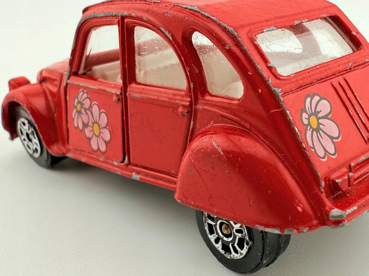 Citroen 2Cv6 Corgi Czerwony 1:43 Made in Gt Britain – zdjęcie 7