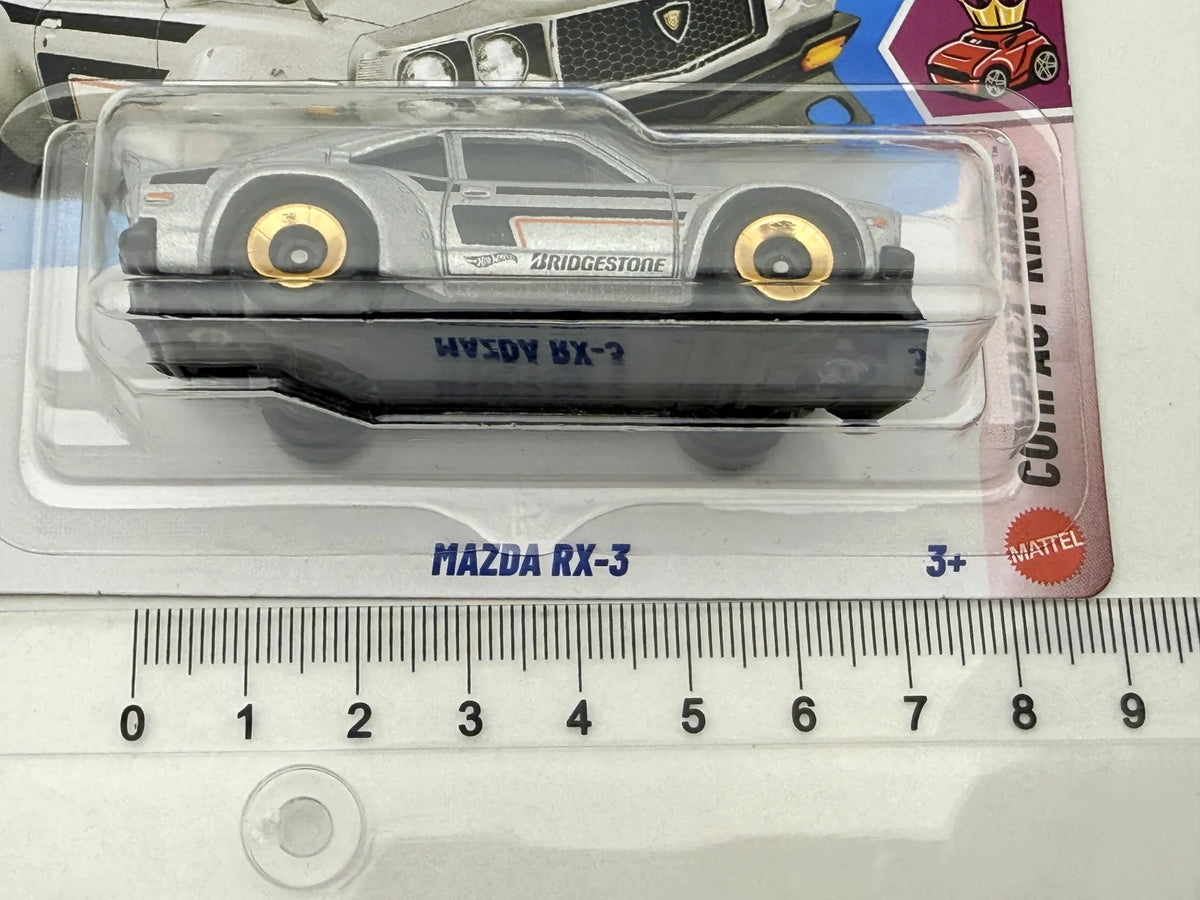 MAZDA RX-3 Compact Kings Hot Wheels 2026 Srebrny 1:64 – zdjęcie 7