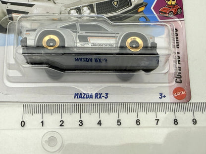 MAZDA RX-3 Compact Kings Hot Wheels 2026 Srebrny 1:64 – zdjęcie 7