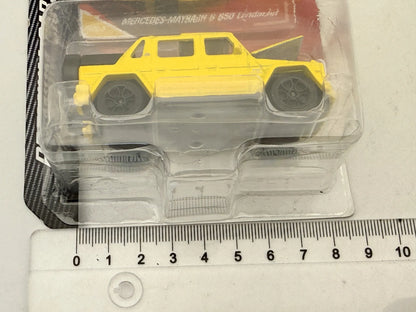 Mercedes-Maybach G 650 Landaulet Premium Majorette Żółty 1:64 – zdjęcie 7