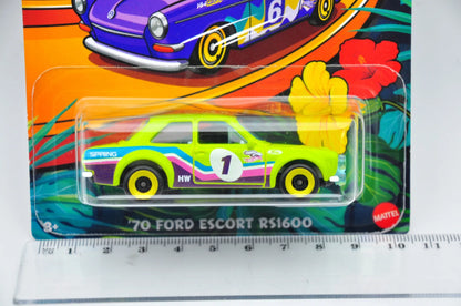'70 Ford Escort Rs1600 Hot Wheels 2023 Zielony 1:64 – zdjęcie 7