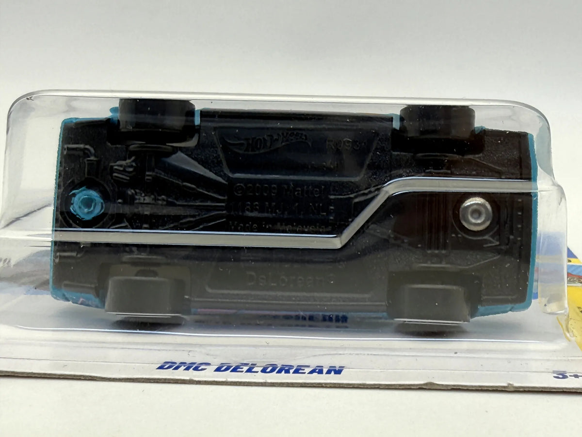 DMC DELOREAN, Hot Wheels 2025, Die cast HYX59, Turkusowy, 1:64, Resoraki – zdjęcie 7