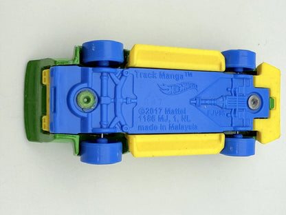 TRACK MANGA, Hot Wheels 2017, Die cast FJV95, Zielony, 1:64, Resoraki – zdjęcie 7