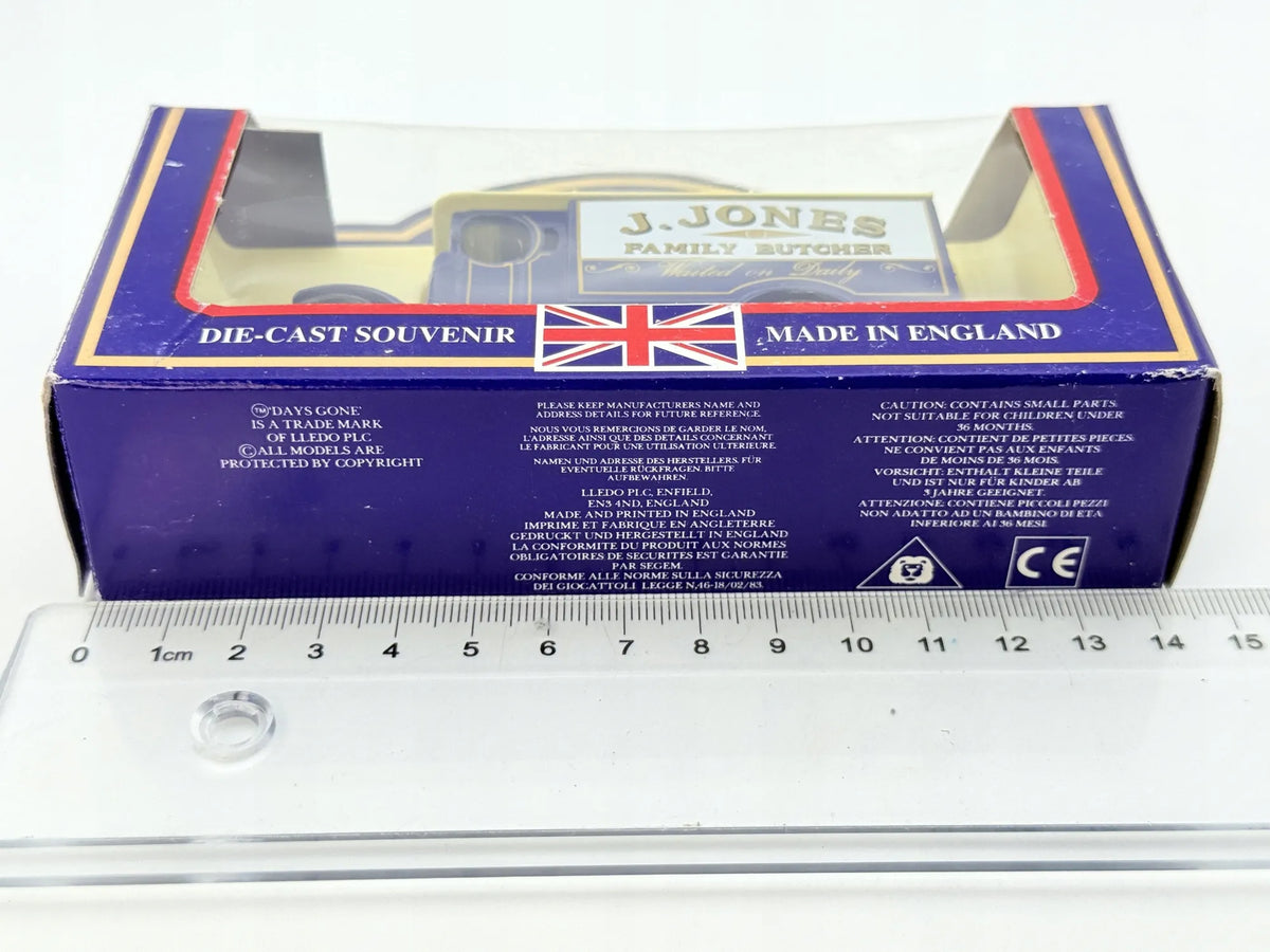 1935 FORD MORRIS BB BOX VAN, Days Gone, Made in England, Die cast, 1:43 – zdjęcie 7