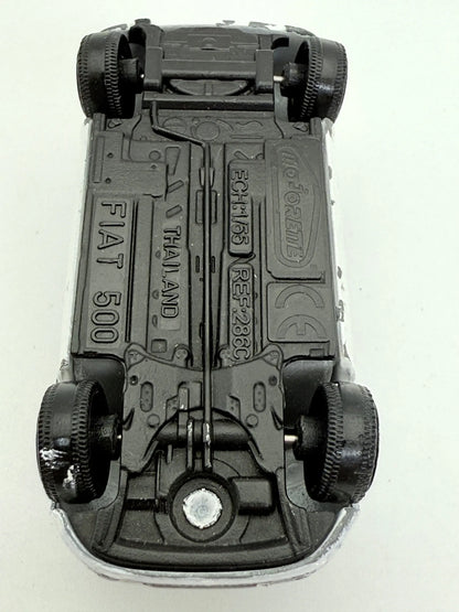 Fiat 500 Majorette Biały 1:55 – zdjęcie 7