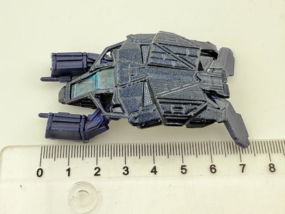 BATMOBILE Mroczny Rycerz powstaje, Hot Wheels, Die cast V5315, Czarny, 1:64 – zdjęcie 7