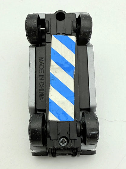 Jak Hummer Police, Pojazd Policyjny, Die cast, Resoraki, Czarny, 1:64 – zdjęcie 7