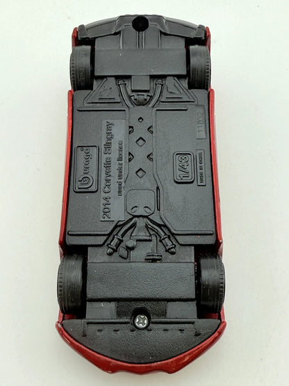 2014 Corvette Stingray Bburago 2014 Czerwony 1:43 – zdjęcie 7