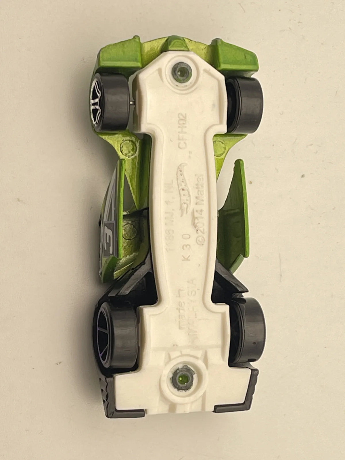 EPIC FAST 3, Seria HW Digital Circuit, Hot Wheels 2014, CFH02, Zielony 1:64 – zdjęcie 7