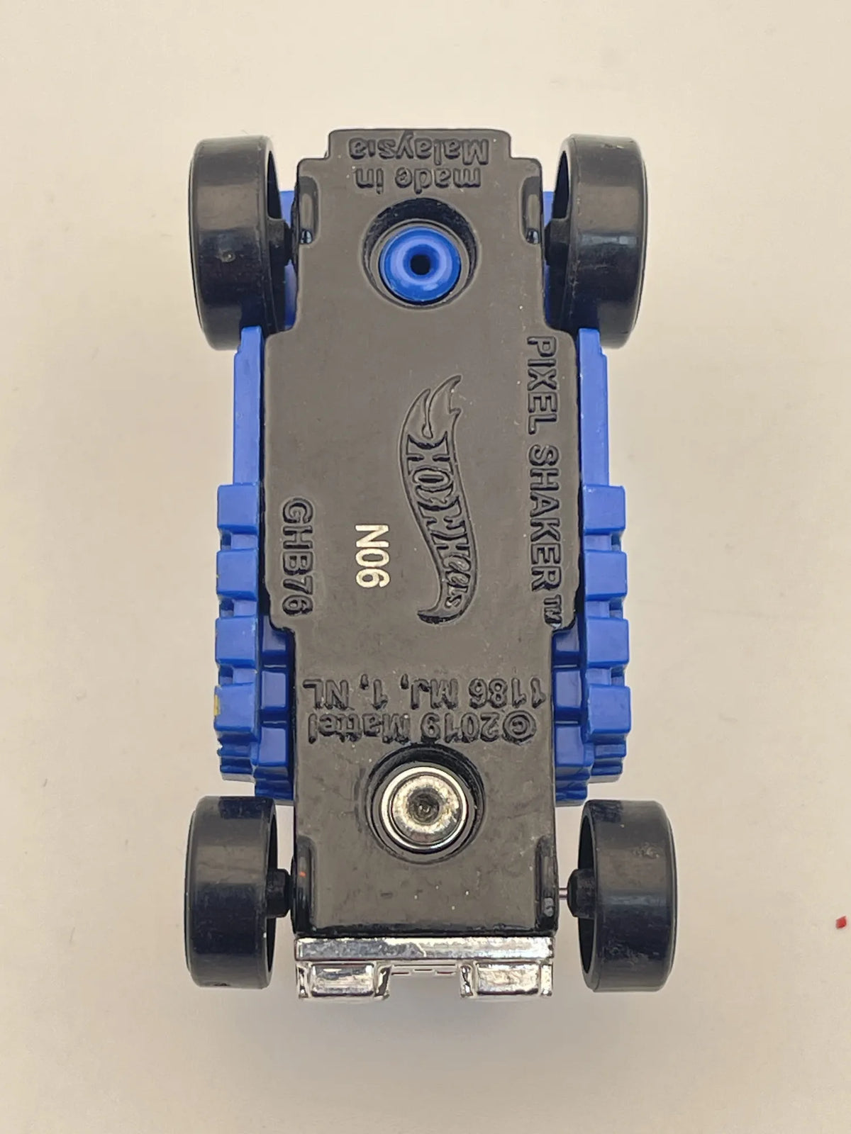 PIXEL SHAKER, Hot Wheels 2019, Die cast GHB76, Niebieski, 1:64, Resoraki – zdjęcie 7