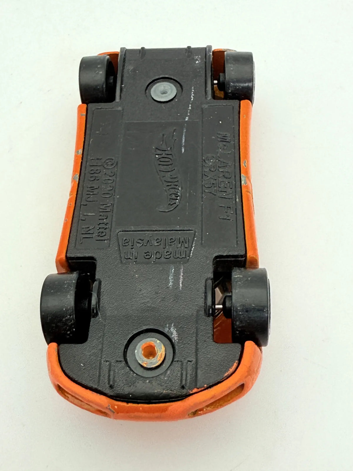 Mclaren F1 Hot Wheels 2020 1:64 Pomarańczowy – zdjęcie 7