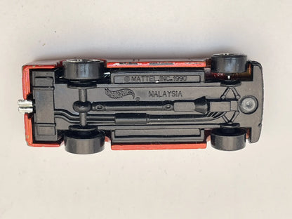 MINI TRUCK, Hot Wheels 1990, Resoraki, Die cast, Czerwony, 1:64 – zdjęcie 7