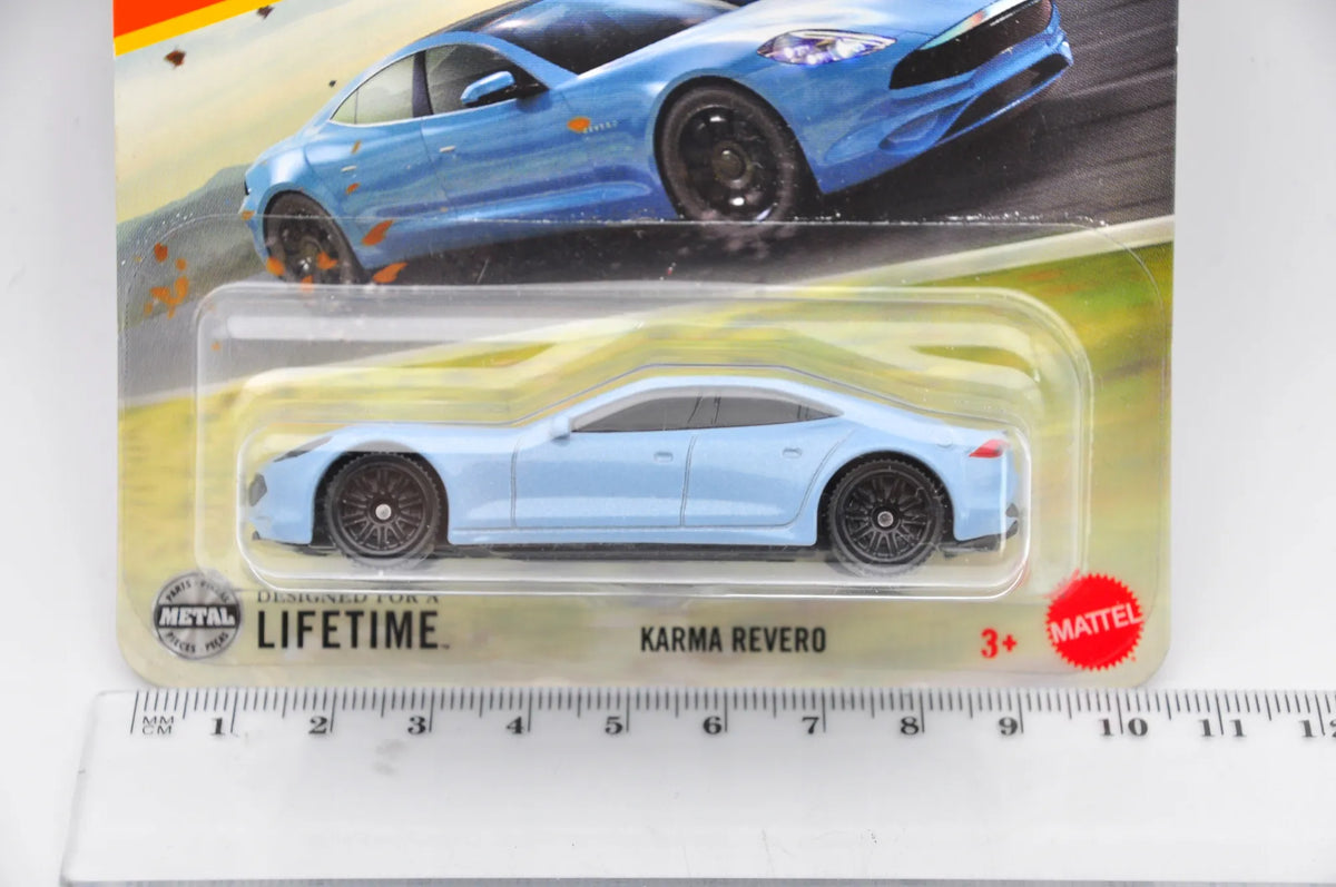 KARMA REVERO Matchbox 2024 Jasnoniebieski 1:64 – zdjęcie 7