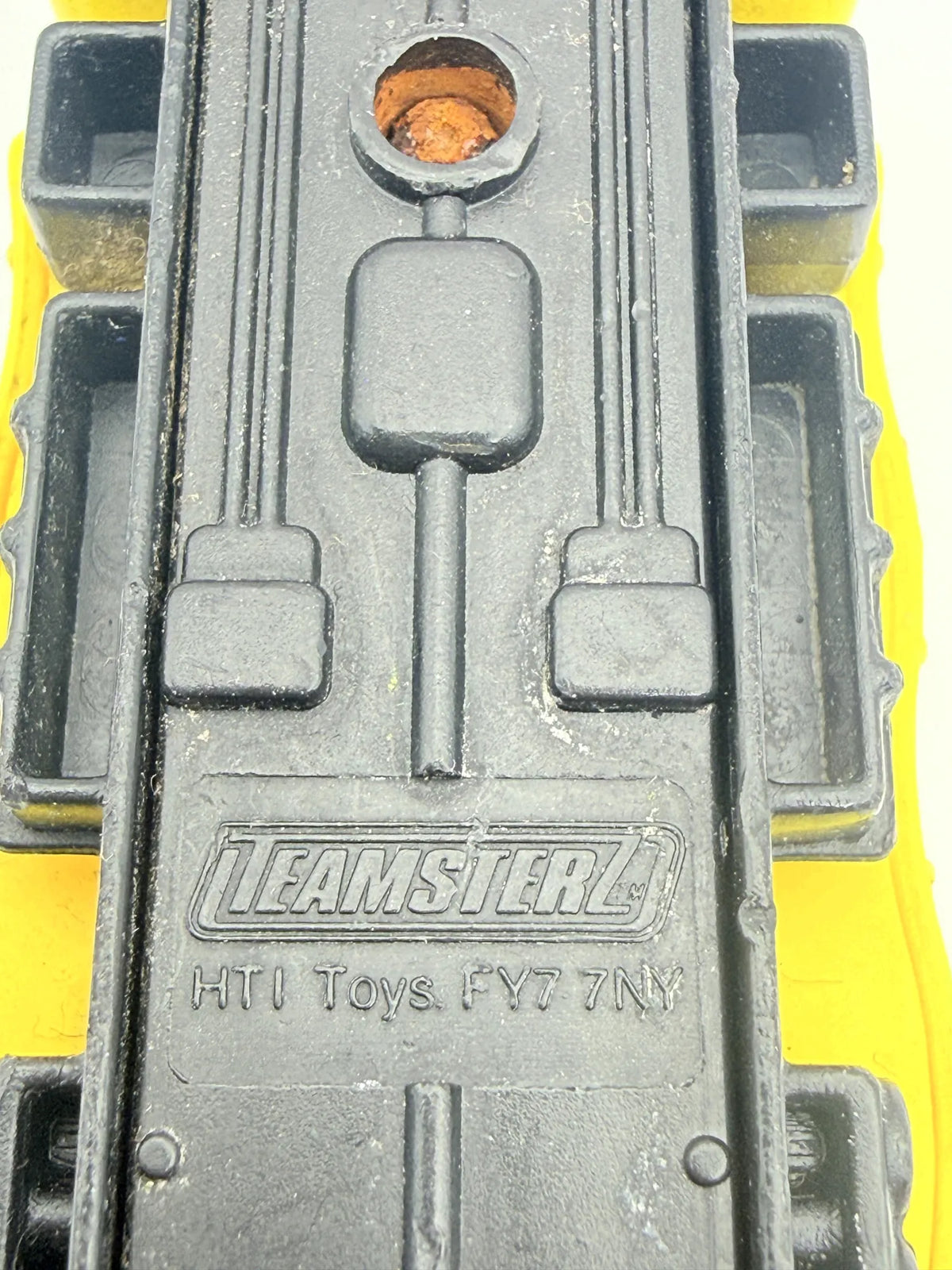 CIĘŻARÓWKA DEN CARGO, Teamsterz, Die cast FY7 7NY, Żółty, 1:64, Resoraki – zdjęcie 7
