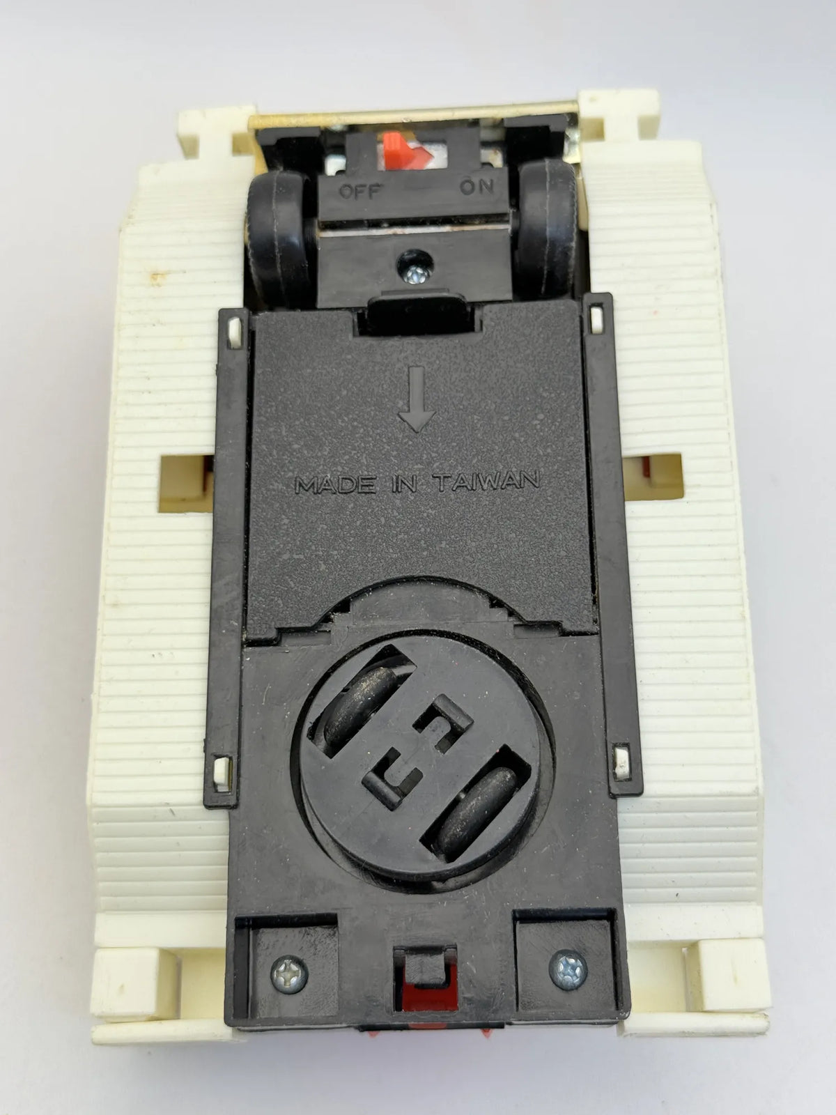 CZOŁG KOSMICZNY SPACE WARSHIP TRANSFORMERS ROBOT ok 1980 Biały 1:43 – zdjęcie 7