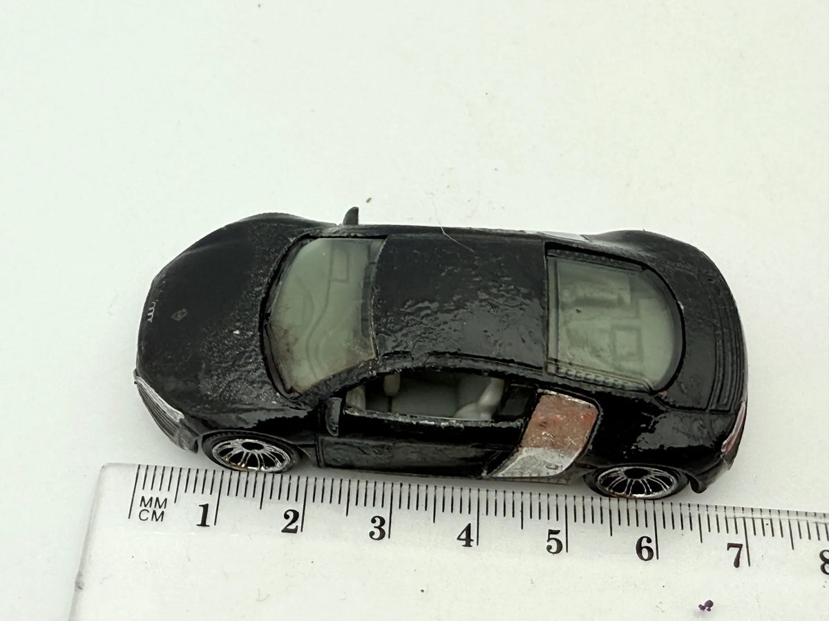 Audi R8 Matchbox Czarny 1:64 – zdjęcie 7