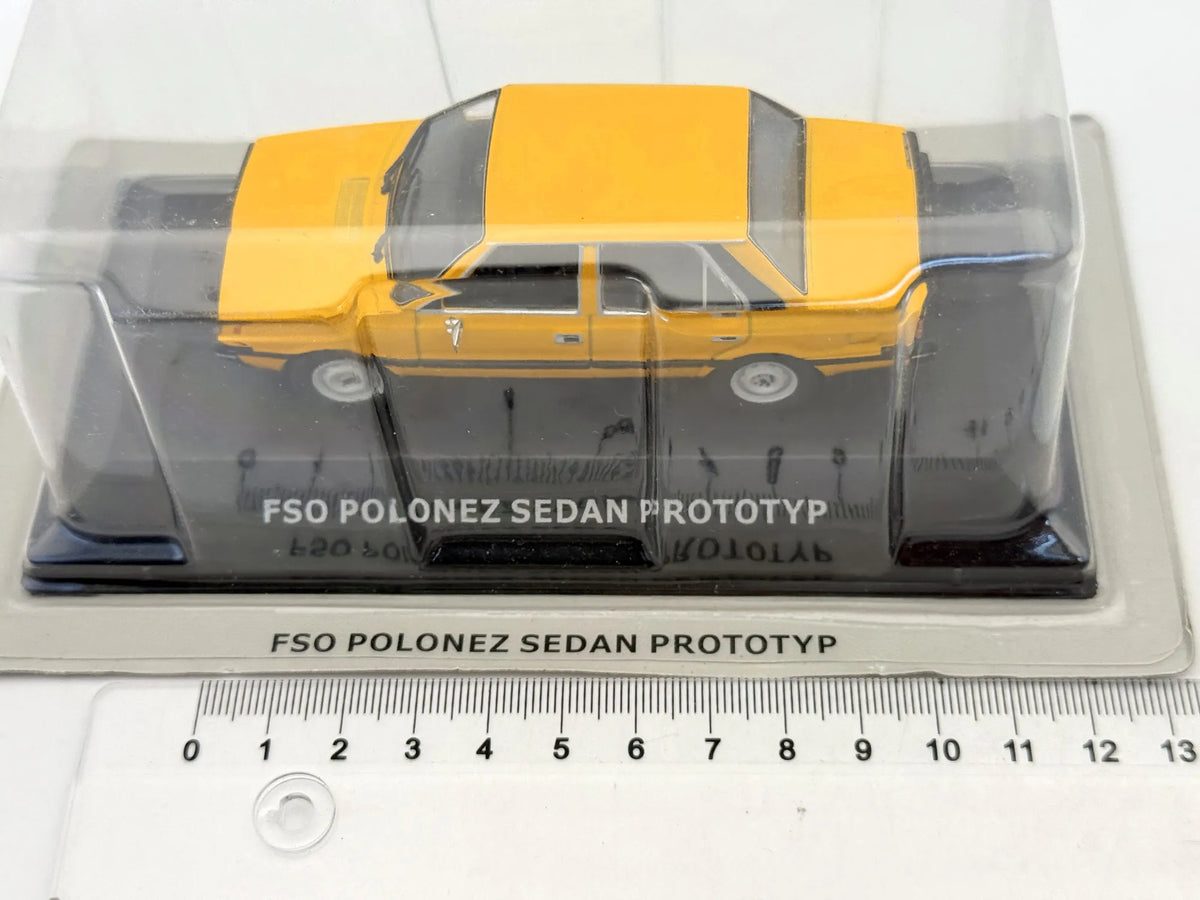 FSO POLONEZ SEDAN PROTOTYP Legendy FSO De Agostini Żółty 1:43 – zdjęcie 7