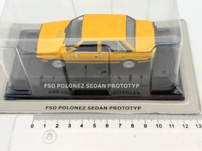 FSO POLONEZ SEDAN PROTOTYP Legendy FSO De Agostini Żółty 1:43 – zdjęcie 7