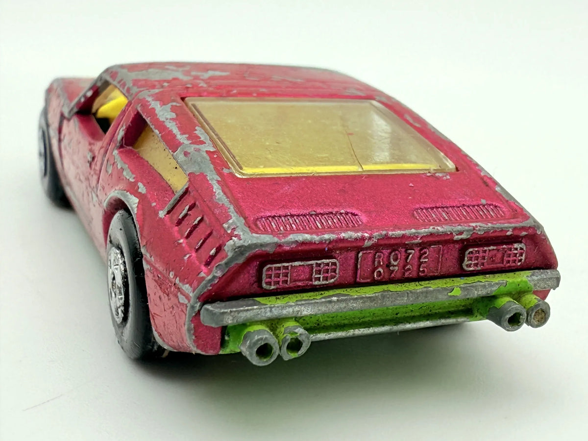 Maserati Bora Matchbox Różowy 1:60 Made in Anglia – zdjęcie 7