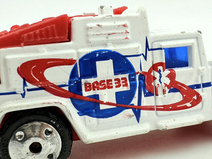Hummer Matchbox Biało-Czerwono-Niebieska 1:72 – zdjęcie 7
