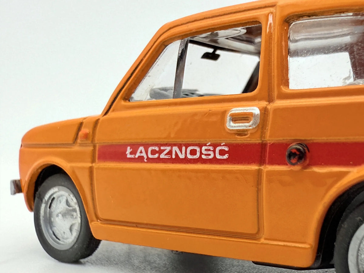 Fiat 126P Pomarańczowa 1:43 – zdjęcie 7