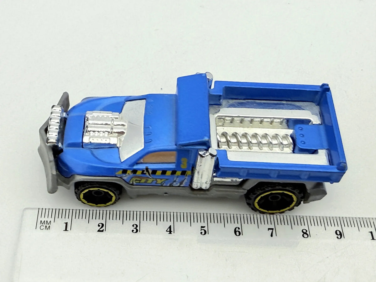 SO PLOWED / PŁUG ŚNIEŻNY Hot Wheels 2013 Niebieski 1:64 – zdjęcie 7