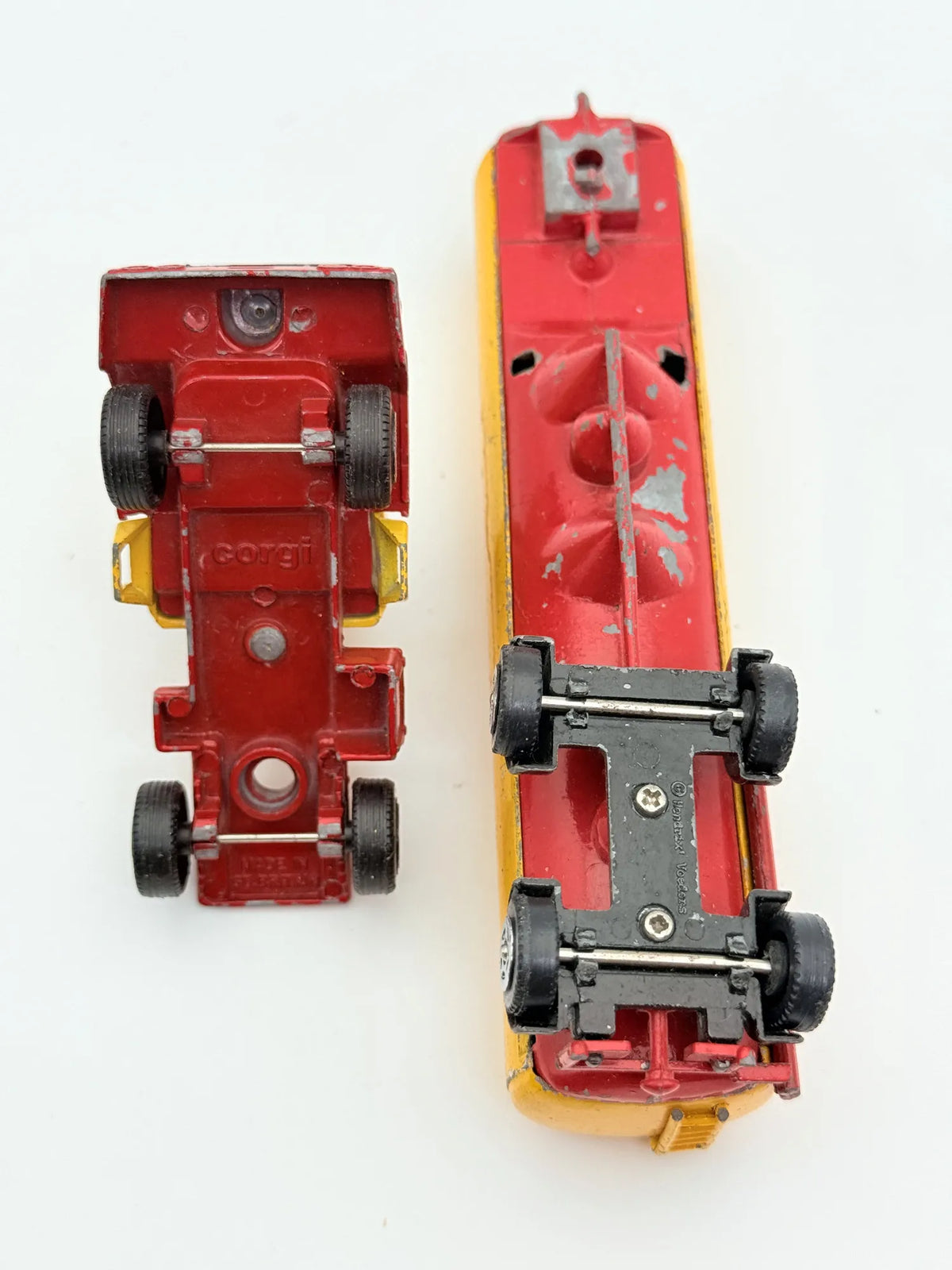 Scammel Benzintanker, Ciężarówka, Corgi, made in GT, Britain, die cast 1:64 – zdjęcie 7