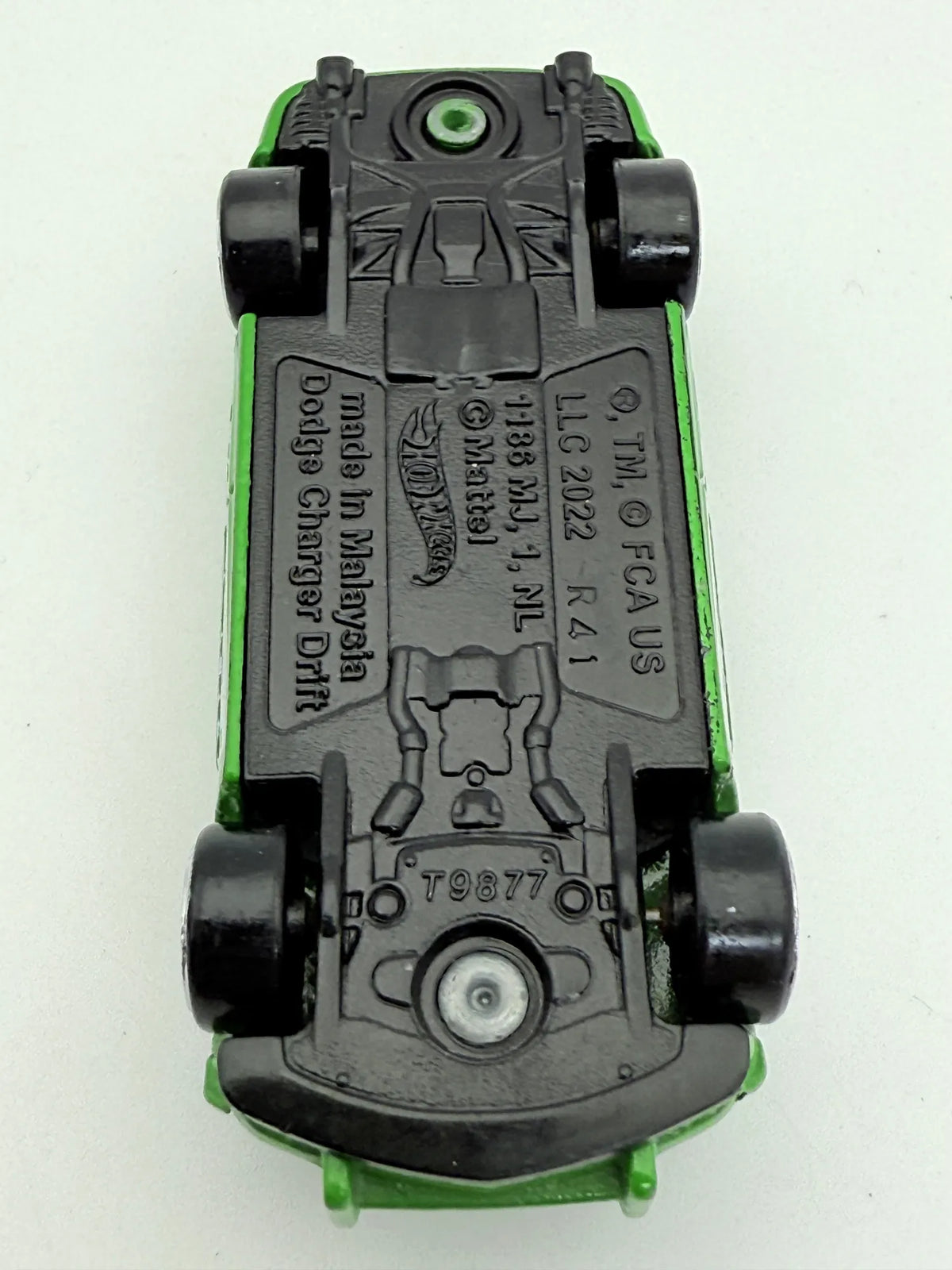 Dodge Charger Drift Hot Wheels Zielony 1:64 – zdjęcie 7