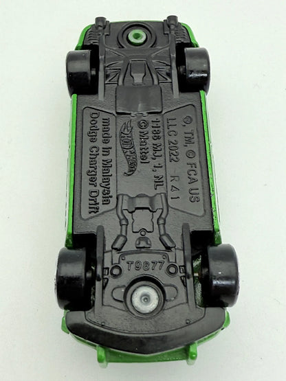 Dodge Charger Drift Hot Wheels Zielony 1:64 – zdjęcie 7