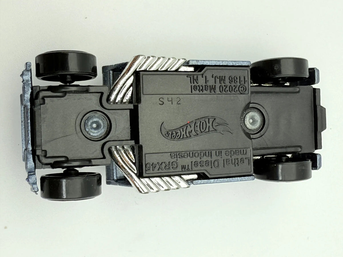 Lethal Diesel, Hot Wheels 2020, Resoraki, Die cast GRX45, Grafitowy, 1:64 – zdjęcie 7