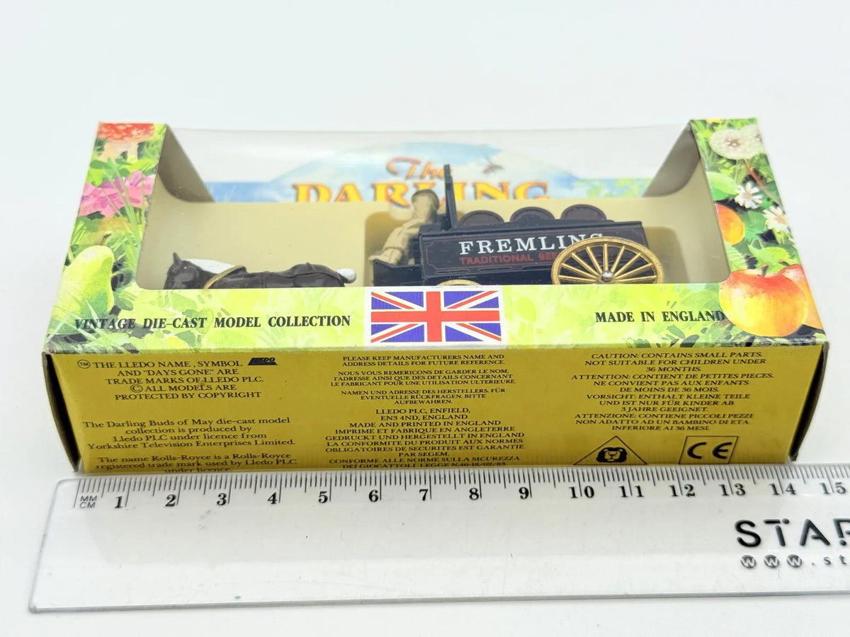 Fremlins Traditional Beers Wagon TH Lledo Czarny 1:50 Made in England – zdjęcie 7