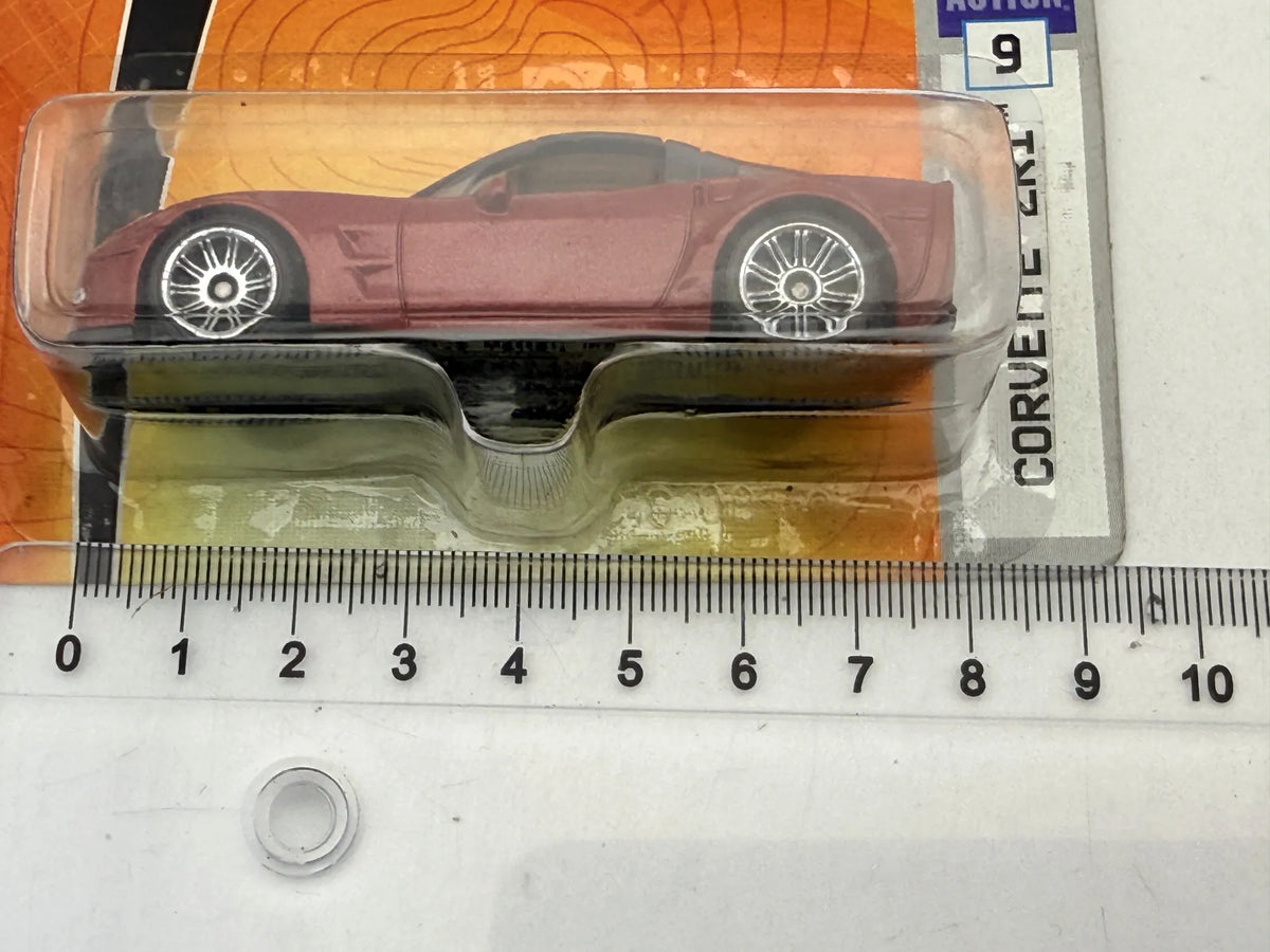 CHEVROLET CORVETTE ZR1 Mbx Metal Matchbox 2019 Czerwony 1:64 – zdjęcie 7