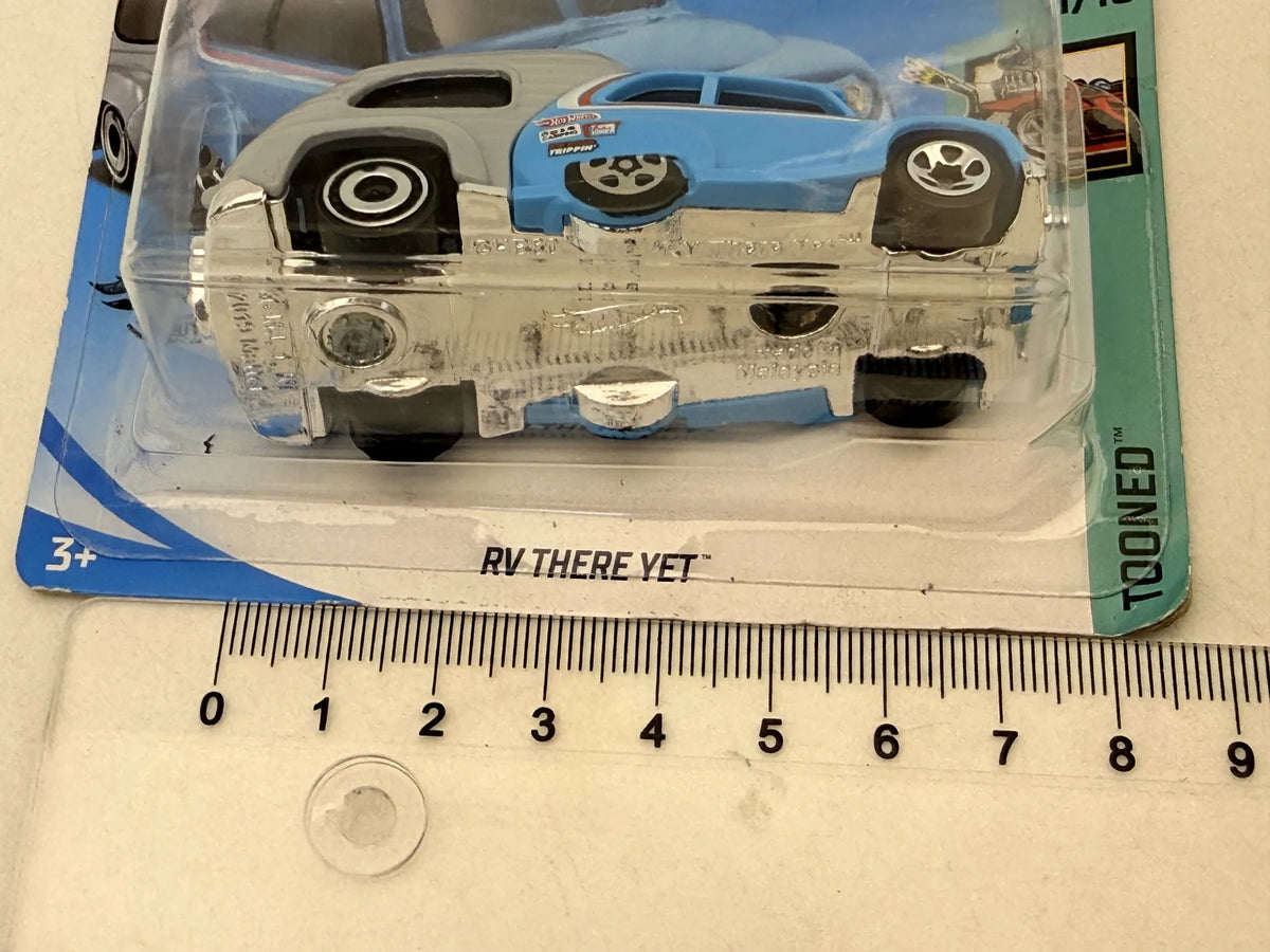 RV THERE YET Tooned Hot Wheels 2020 Niebieski 1:64 – zdjęcie 7