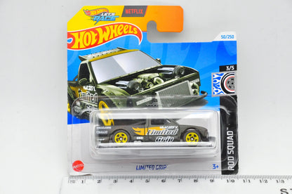 LIMITED GRIP Hot Wheels 2024 Czarny 1:64 – zdjęcie 7