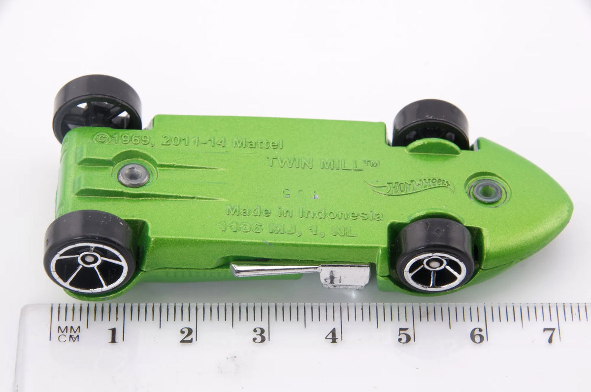 Twin Mill Hot Wheels Zielony 1:64 – zdjęcie 7
