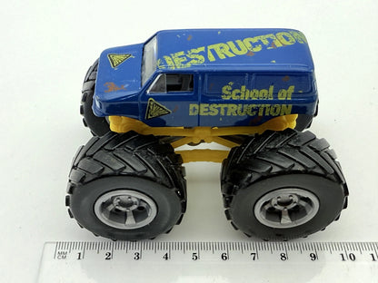 School Of Destruction Hot Wheels Niebieski 1:64 – zdjęcie 7