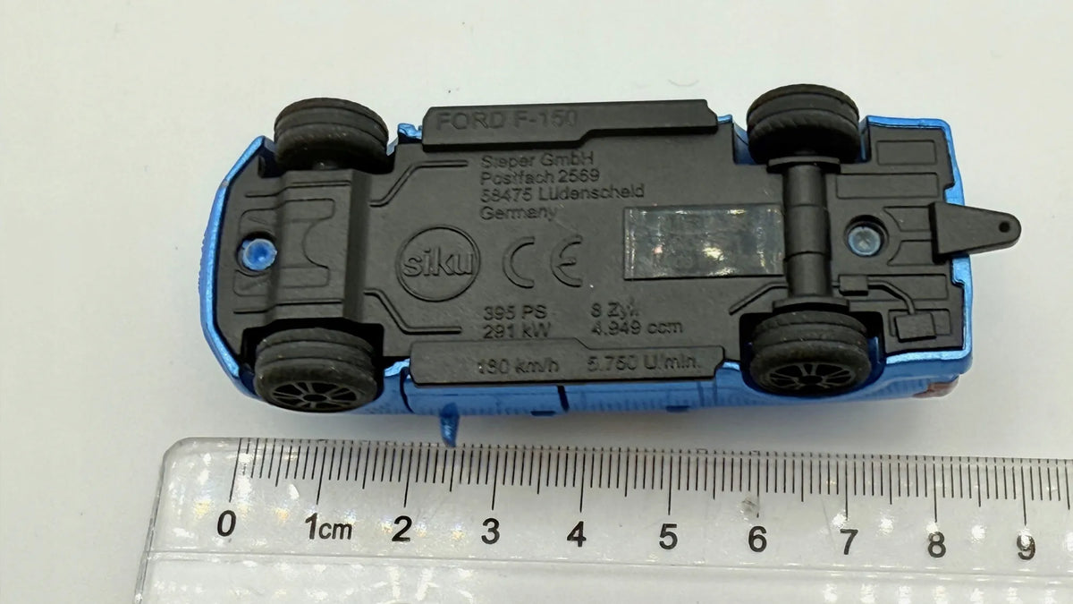 Ford F-150 SIKU Niebieski 1:82 Made in Germany – zdjęcie 7