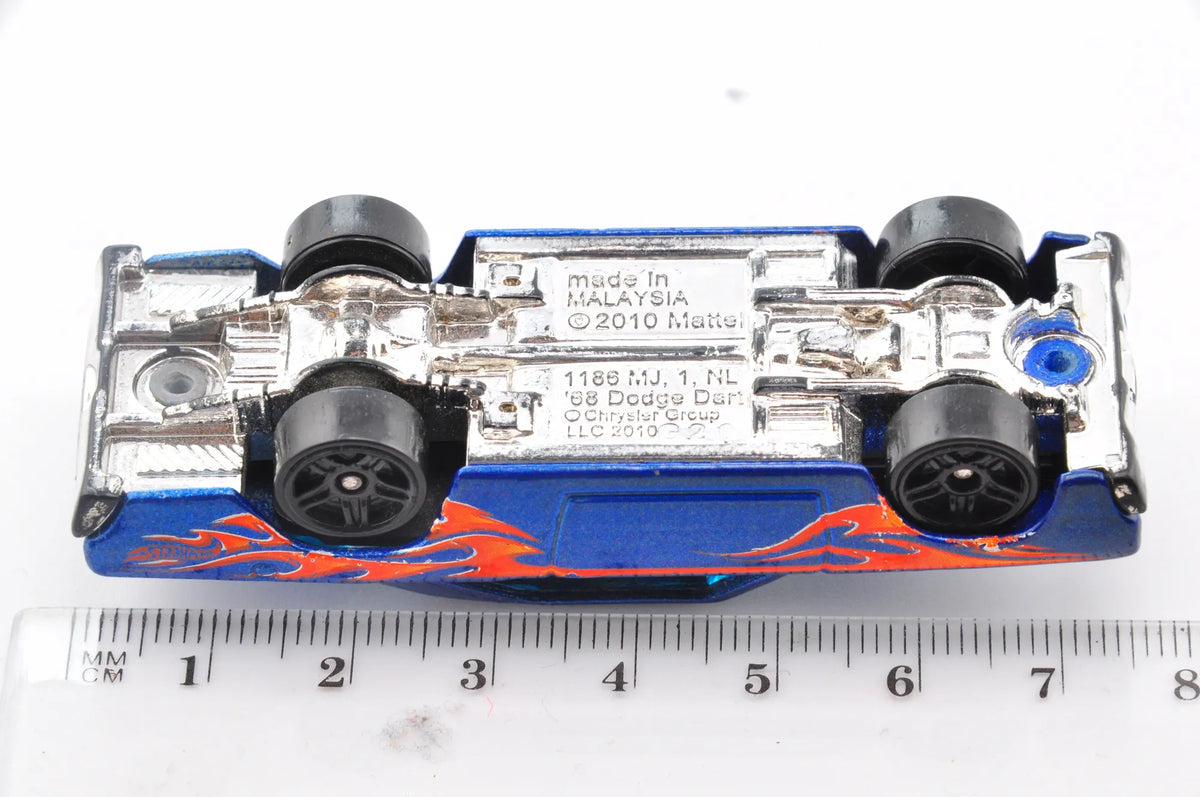 '68 Dodge Dart, Hot Wheels, die cast resoraki, 1:64 – zdjęcie 7