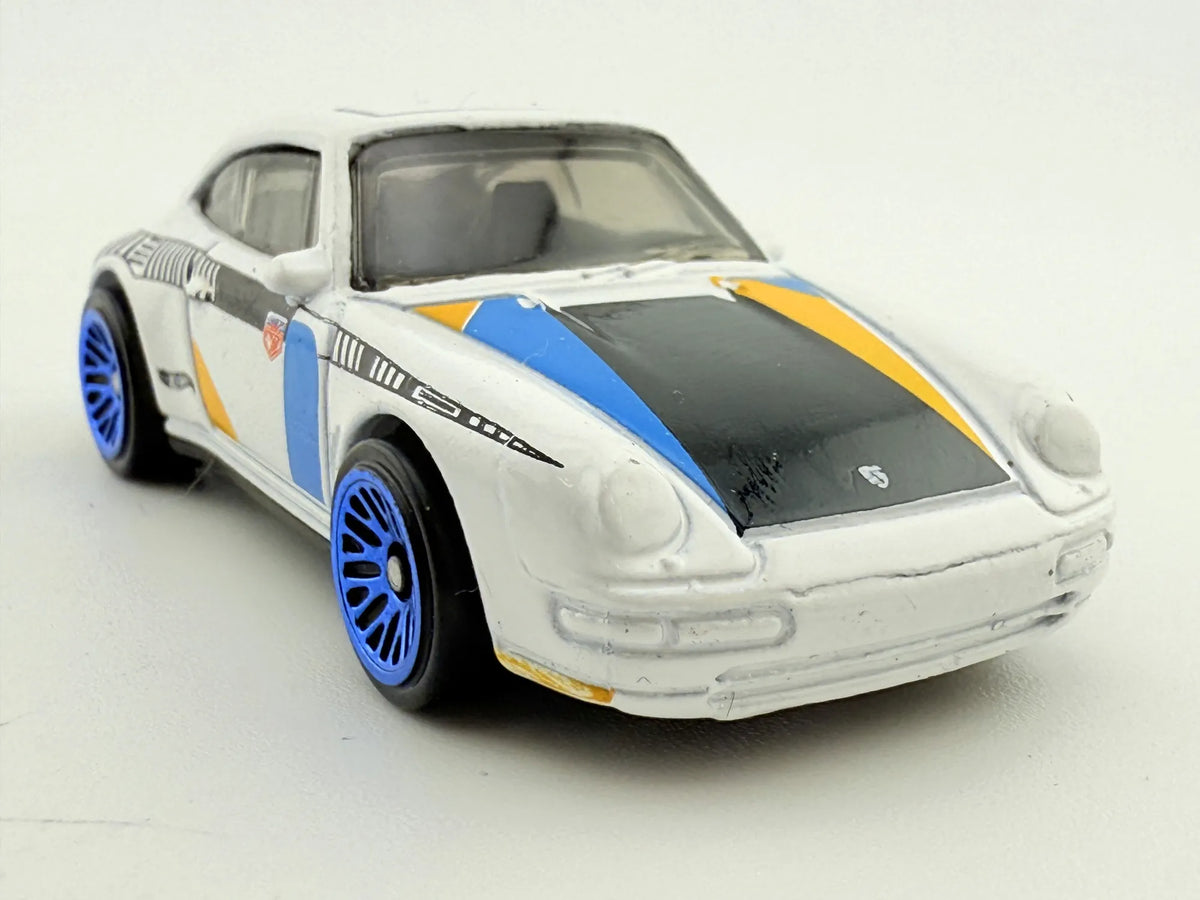 Porsche Carrera Hot Wheels Biały 1:64 – zdjęcie 7